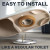 Craft + Main Easley Flush Guard 0.8 GPF Ultra Eff Plus Height Elongated Complete 2-Piece Toilet, White - TL-5800AFHV-EW