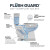 Craft + Main Easley Flush Guard 1.28 GPF Round Complete 2-Piece Toilet, White - TL-5800AF-RW