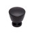 Top Knobs Allendale 1 1/4" Diameter Round Knob, Flat Black - TK961BLK