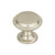 Top Knobs Barrow 1-1/4" Diameter Mushroom Knob, Brushed Satin Nickel - TK1050BSN