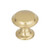 Top Knobs Barrow 1-1/4" Diameter Mushroom Knob, Honey Bronze - TK1050HB