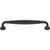 Top Knobs Barrow 6 5/16" Center to Center Bar Pull, Flat Black - TK1053BLK