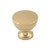 Top Knobs Bergen 1 1/4" Diameter Mushroom Knob, Honey Bronze - M1568