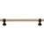 Top Knobs Bit 7 9/16" Center to Center Bar Pull, Honey Bronze/Flat Black - M2741