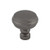 Top Knobs Brixton Rimmed 1 1/4" Diameter Round Knob, Ash Gray - TK880AG
