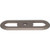 Top Knobs Brockwell 2 3/4" Center to Center Pull Backplate, Ash Gray - TK3351AG