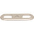 Top Knobs Brockwell 2 3/4" Center to Center Pull Backplate, Polished Nickel - TK3351PN