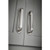 Top Knobs Brockwell 7 9/16" Center to Center Pull Backplate, Polished Nickel - TK3355PN