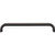 Top Knobs Brockwell 6 5/16" Center to Center Bar Pull, Flat Black - TK3344BLK