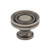 Top Knobs Button Faced 1 1/4" Diameter Round Knob, Antique Pewter - M294