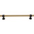 Top Knobs Bit Appliance Pull 18" (c-c) - Honey Bronze and Flat Black - M2789