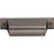 Top Knobs Channing 2 3/4" Center to Center Cup/Bin Pull, Ash Gray - TK772AG