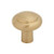 Top Knobs Clarence 1 1/4" Diameter Mushroom Knob, Honey Bronze - TK3110HB