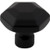 Top Knobs Dustin 1 1/4" Length Geometric Knob, Flat Black - TK3200BLK