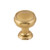 Top Knobs Eden 1" Diameter Mushroom Knob, Honey Bronze - TK830HB