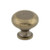 Top Knobs Flat Faced Knob 1 1/4" - German Bronze - M276