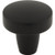 Top Knobs Florham Knob 1 1/4" - Flat Black - TK3130BLK