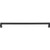 Top Knobs Florham 12" Center to Center Bar Pull, Flat Black - TK3137BLK