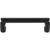 Top Knobs Florham 3 3/4" Center to Center Bar Pull, Flat Black - TK3132BLK
