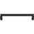 Top Knobs Florham 6 5/16" Center to Center Bar Pull, Flat Black - TK3134BLK