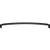 Top Knobs Haddonfield Appliance Pull 18" (c-c) - Flat Black - TK3178BLK