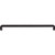 Top Knobs Hartridge 12" Center to Center Bar Pull, Flat Black - TK3046BLK