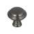 Top Knobs Henderson 1-1/4" Diameter Mushroom Knob, Ash Gray - TK1020AG