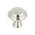 Top Knobs Henderson 1-1/4" Diameter Mushroom Knob, Polished Nickel - TK1020PN