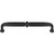 Top Knobs Henderson 6 5/16" Center to Center Bar Pull, Flat Black - TK1023BLK