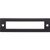 Top Knobs Hollin Backplate 3 3/4" Center to Center , Flat Black - TK924BLK