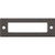 Top Knobs Hollin Backplate 3" Center to Center , Ash Gray - TK923AG
