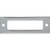 Top Knobs Hollin Backplate 3" Center to Center , Polished Chrome - TK923PC