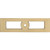 Top Knobs Hollin 4 9/32" Length Rectangle Knob, Honey Bronze - TK922HB