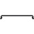 Top Knobs Harrison Appliance Pull 18" (c-c) - Flat Black - TK3169BLK