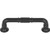 Top Knobs Kent 3 3/4" Center to Center Bar Pull, Flat Black - TK1002BLK