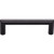 Top Knobs Kinney 3 3/4" Center to Center Bar Pull, Flat Black - TK941BLK