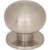 Top Knobs Lambert 1 1/4" Diameter Round Knob, Brushed Satin Nickel - TK3330BSN
