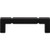 Top Knobs Langston Pull 3 3/4" (c-c) - Flat Black - TK3221BLK