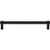 Top Knobs Lawrence 7 9/16" Center to Center Bar Pull, Flat Black - TK3213BLK