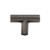 Top Knobs Lydia 1 3/4" Length Geometric Knob, Ash Gray - TK790AG