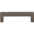 Top Knobs Sanctuary II Modern Metro 3 3/4" Center to Center Bar Pull, Ash Gray - TK250AG