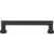 Top Knobs Morris 5 1/16" Center to Center Bar Pull, Flat Black - TK3152BLK