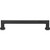 Top Knobs Morris 6 5/16" Center to Center Bar Pull, Flat Black - TK3153BLK