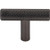 Top Knobs Prestwick 2" T-Knob, Ash Gray - TK3240AG