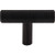 Top Knobs Prestwick T-Knob 2" - Flat Black - TK3240BLK