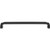 Top Knobs Pomander 12" Center to Center Appliance Pull, Flat Black - TK1037BLK