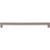 Top Knobs Square Bar 12" Center to Center Bar Pull, Ash Gray - M2178