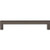 Top Knobs Square Bar Pull 6 5/16" (c-c) - Ash Gray - M2154