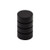 Top Knobs Stacked 5/8" Diameter Round Knob, Flat Black - M578