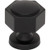 Top Knobs Stanmore 1 1/4" Length Geometric Knob, Flat Black - TK3320BLK